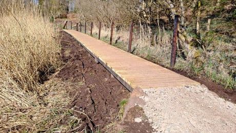 West Highland Way boardwalk upgrade to boost sustainability and safety is complete