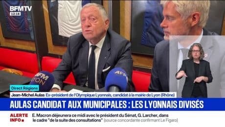 "Je suis persuadé qu'on va avoir un projet formidable": Jean-Michel Aulas sera candidat à la mairie de Lyon en 2026, soutenu par LR