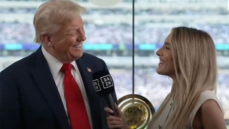 Trump jokes about signing executive order to change soccer to football