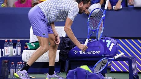 US Open match descends into chaos and sparks Daniil Medvedev meltdown
