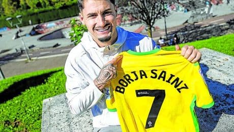 Borja Sainz, en la órbita del Athletic, interesa en la Serie A y la Premier