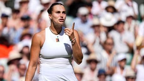 Wimbledon No.1 seed Aryna Sabalenka crashes out after fury at opponent over unwritten rule