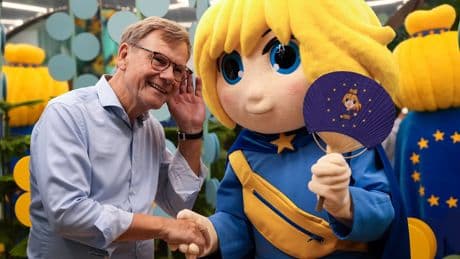 Maskottchen-Minister - Wadephul auf Japan-Mission