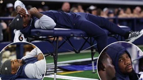 Micah Parsons eats pregame nachos, rests on medical table as Cowboys contract drama takes wild turn