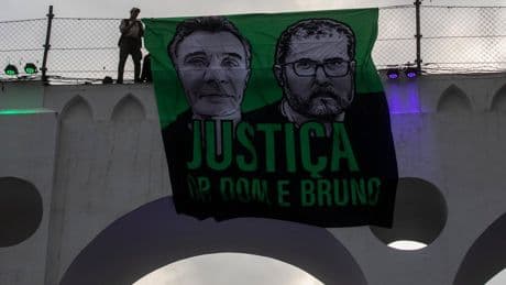 Brazilian prosecutors charge man accused of ordering high-profile killing in Amazon region