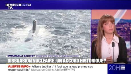 Dissuasion nucléaire franco-britannique: "Le message est très fort vers nos alliés européens", estime Emmanuelle Galichet (enseignante-chercheuse en physique nucléaire)