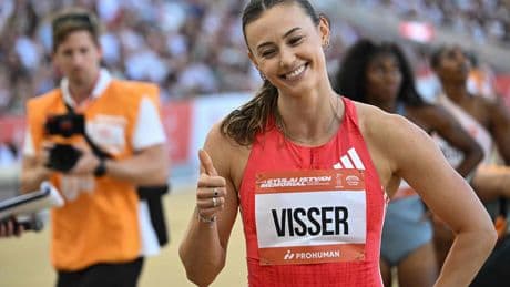 Diamond League: Nadine Visser verbetert eigen Nederlands record 100 meter horden