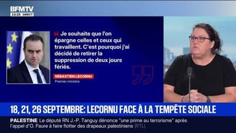 Fanny Da Coster (CGT): "Nous ce qu'on demande dans un premier temps au nouveau Premier ministre, c'est l'abrogation de la réforme des retraites"
