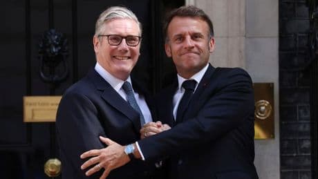WATCH LIVE: Keir Starmer and Emmanuel Macron hold joint state visit press conference