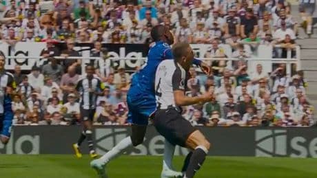 Premier League issue explanation as Chelsea star sent off after elbowing Newcastle man