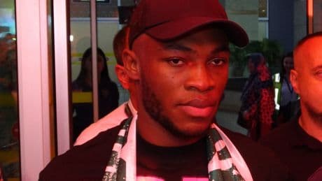 Konyaspor'un yeni transferi Jackson Muleka, Konya'ya geldi