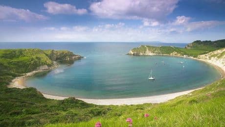 Gorgeous cove is so beautiful people travel from all over the world to see it