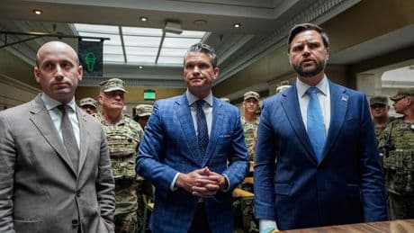 JD Vance booed in DC as he awkwardly greets National Guard at Union Station Shake Shack