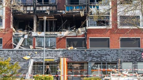 OM gaat uit van vergis-explosie waardoor appartementencomplex in Heerhugowaard werd getroffen