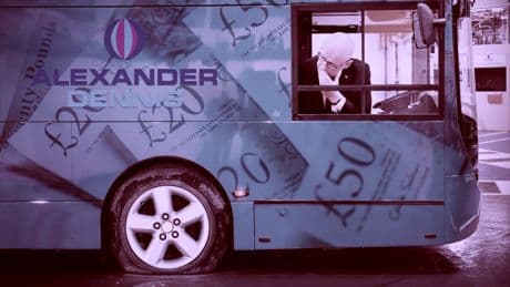 Union seeks more public money support for bus firm looking to move to England