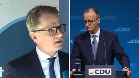 Kurz vor Kanzlerwahl stellt Linnemann eine "kecke These" über Merz auf