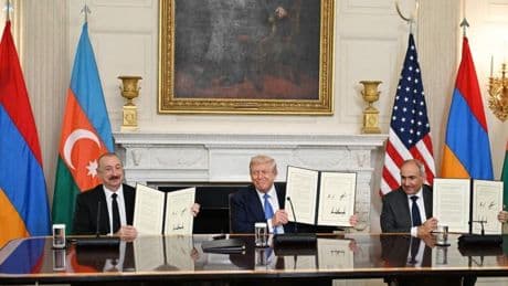 « Vous allez avoir une très bonne relation » : Trump annonce la fin « définitive » du conflit entre l’Azerbaïdjan et l’Arménie