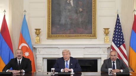 Armenia, Azerbaijan strike peace deal with transit route named after Trump