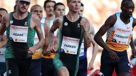 Leichtathleten Farken und Ruppert: Läuft doch