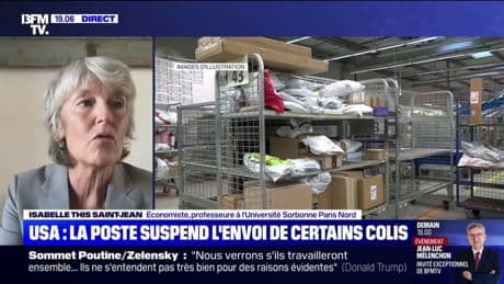 La Poste suspend l'envoi de certains colis aux États-Unis: "C'est une étape de plus dans ce nouveau monde", estime Isabelle This Saint-Jean, économiste