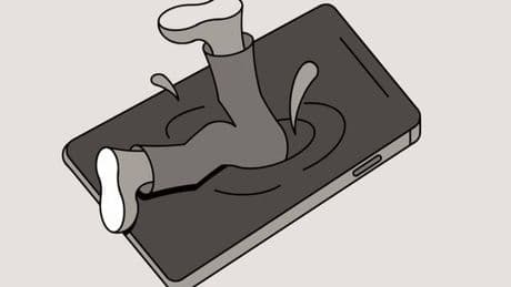 Tauchsieder: Das Smartphone raubt die kindliche Unschuld