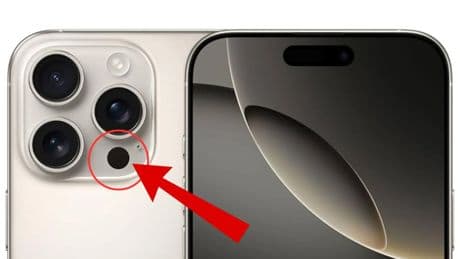 Qué es el misterioso punto negro que está al lado de la cámara del iPhone