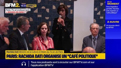 Législative municipales à Paris: "Moi, je ne suis pas facteur de division", affirme Rachida Dati