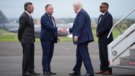 Donald Trump 'loves standing on the soil of Scotland', Ian Murray reveals