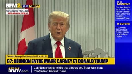 G7 au Canada: Donald Trump regrette que la Russie soit toujours écartée du sommet