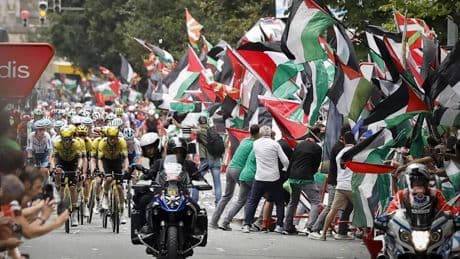 El genocidio en Gaza te deja sin siesta ciclista