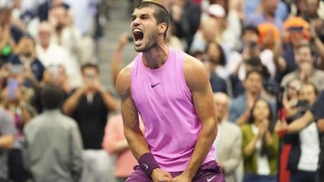 Tennis: Carlos Alcaraz gewinnt zum zweiten Mal die US Open
