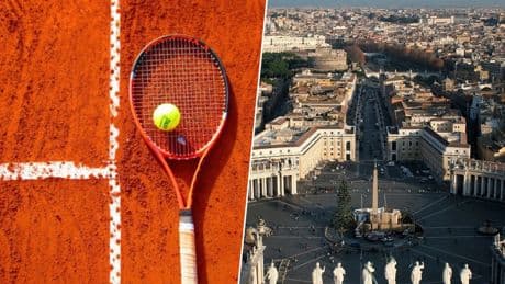 Con el Papa León XIV se reabren las puertas de una estancia secreta del Vaticano: la cancha de tenis de sus excelencias
