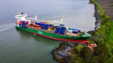 Norwegen: Bergung von Containerschiff wird Tage dauern