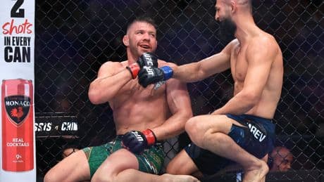 Khamzat Chimaev reveals what he told Dricus Du Plessis during UFC 319 domination