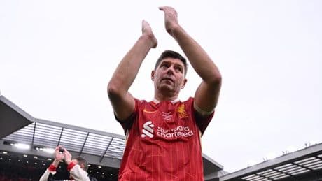 Steven Gerrard pays tribute to 'incredible' ex-Liverpool team-mate after 'emotional' decision