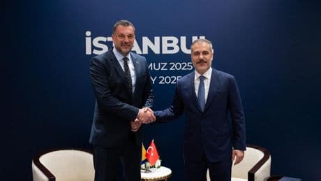 Bakan Fidan, Bosna Hersekli mevkidaşı ile İstanbul'da görüştü