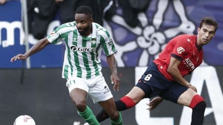 Horario y dónde ver por TV el Betis - Osasuna de LaLiga EA Sports