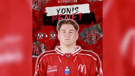 Hockey: Yonis Penet, le Diable Rouge de naissance, prolonge avec son club