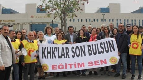Eğitim-Sen: “OHAL KHK’leriyle ihraç edilen kamu emekçileri görevlerine iade edilmeli”