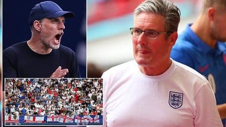 Thomas Tuchel responds to England fans labelling Keir Starmer a '****' after supporters sang abusive chants about the Prime Minister during the Three Lions' lacklustre 1-0 win over Andorra