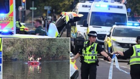 Lad missing in River Tay after 'diving in with pals' as dramatic search underway