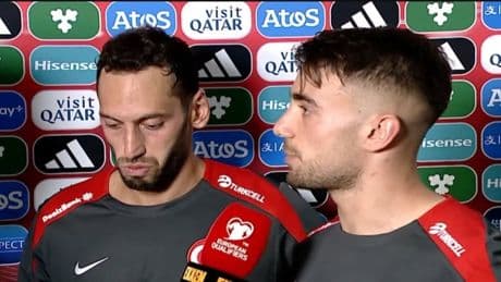 Kavga iddiaları çıkmıştı! Hakan Çalhanoğlu ve Yunus Akgün iddialar hakkında konuştu