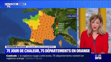 Septième jour de chaleur : 75 départements en orange - 14/08