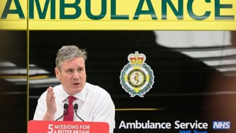 NHS set for £30bn boost in Labour spending review – as other departments feel the squeeze