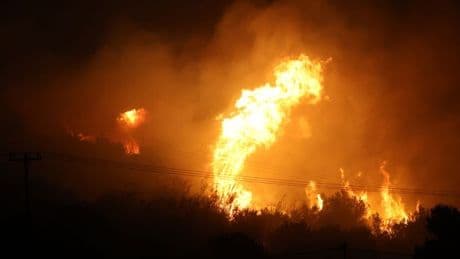 Greece wildfires: Crete hotels and homes evacuated as 150 firefighters tackle flames