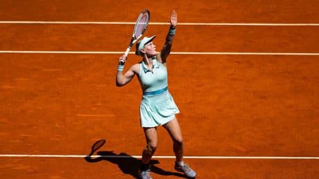 Tennisster Suzan Lamens voelt zich steeds beter thuis op de grote toernooien