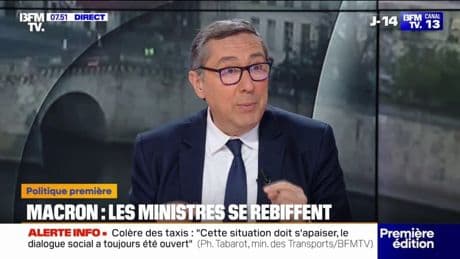 Réunion sur le grève des taxis: "Le fait de pouvoir enfin réunir tout le monde, c'est une satisfaction", explique le ministre des Transports