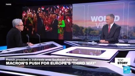 France-Indonesia 'strategic partnership' goes 'beyond geopolitics', includes trade and economics