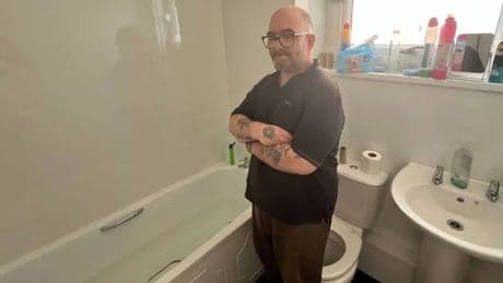 Man felt 'nauseous and hungover' after running bath in Edinburgh high-rise flat