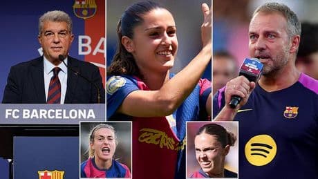 Why Barcelona women's team is being GUTTED to help balance the books for the men's side - with a 14th player 'set to depart' this transfer window